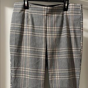 Black and White Checkered Pants